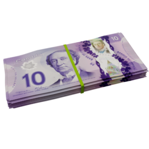 Canadian 10 Dollar Bill for Sale