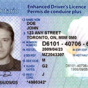 Canadian Driving License
